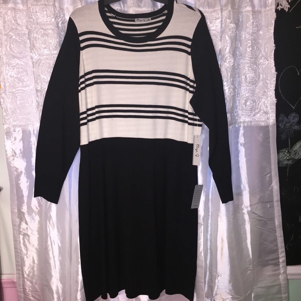 NWT Eliza J Sweater Dress